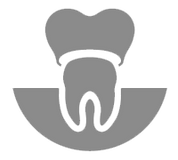 Policlínica Dental icono diente y encía